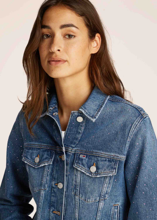 Tommy Jeans džinsinis švarkas