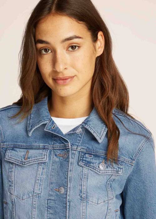 Tommy Jeans džinsinis švarkas