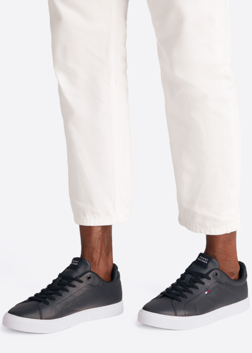 Tommy Hilfiger laisvalaikio batai Icon Court Lth Flag Ess