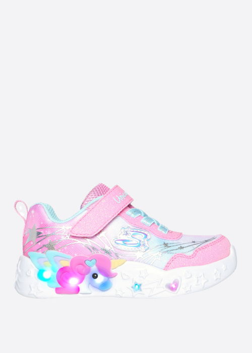 Skechers blyksintys laisvalaikio batai Unicorn