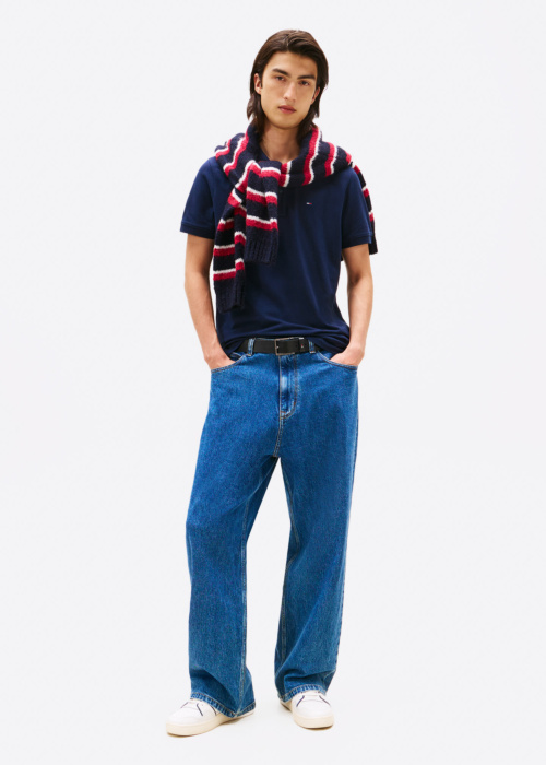 Tommy Jeans polo marškinėliai Classic Flag