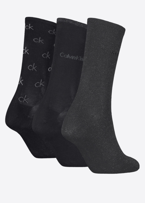 Calvin Klein kojines 3 poros dovanų dėžutėje