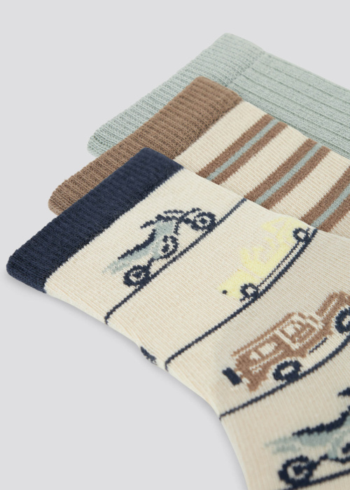 Name It Kids kojinės Huberts 3 poros