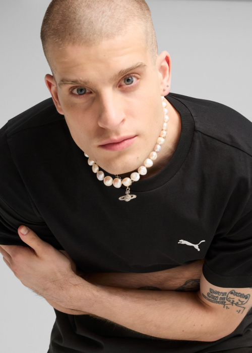 Puma marškinėliai Ess Small Logotipas