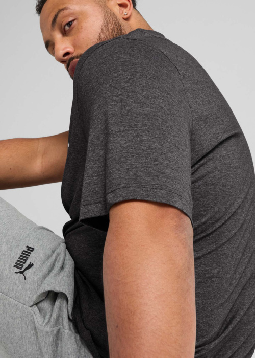 Puma marškinėliai Ess No.1 Logotipas Heather