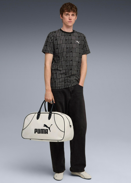 Puma marškinėliai Ess Logotipas Lab Aop