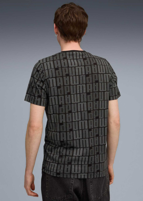 Puma marškinėliai Ess Logotipas Lab Aop