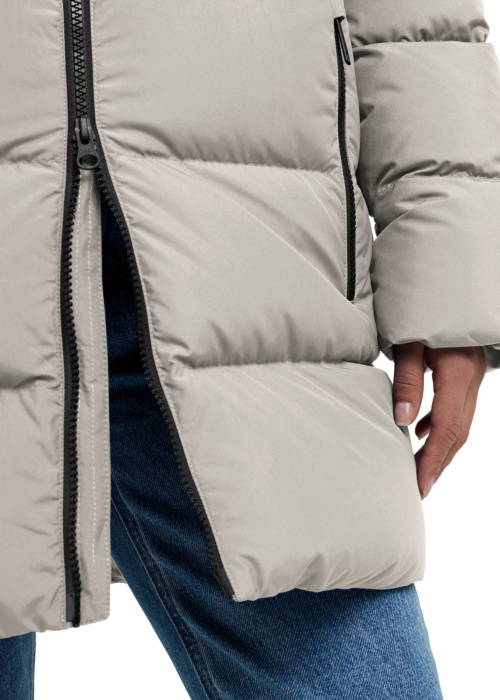 Jack Wolfskin pūkinis paltas