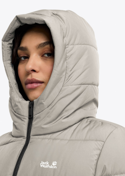 Jack Wolfskin pūkinis paltas