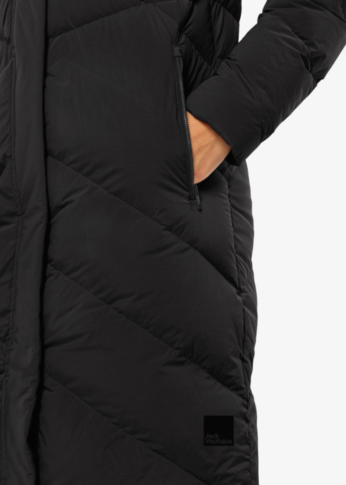 Jack Wolfskin pūkinis paltas