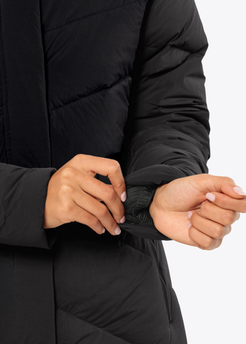 Jack Wolfskin pūkinis paltas