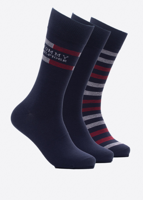 Tommy Hilfiger kojines 3 poros dovanų dėžutėje