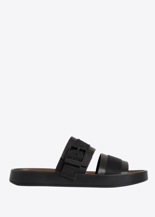 Calvin Klein sandalai Ergon Buckle Wb Lth Aop