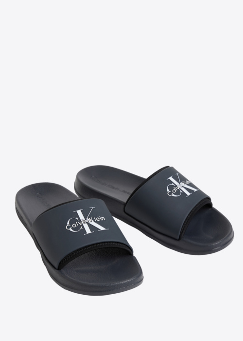 Calvin Klein paplūdimio šlepetės Ess Slide Rubber Neoprene