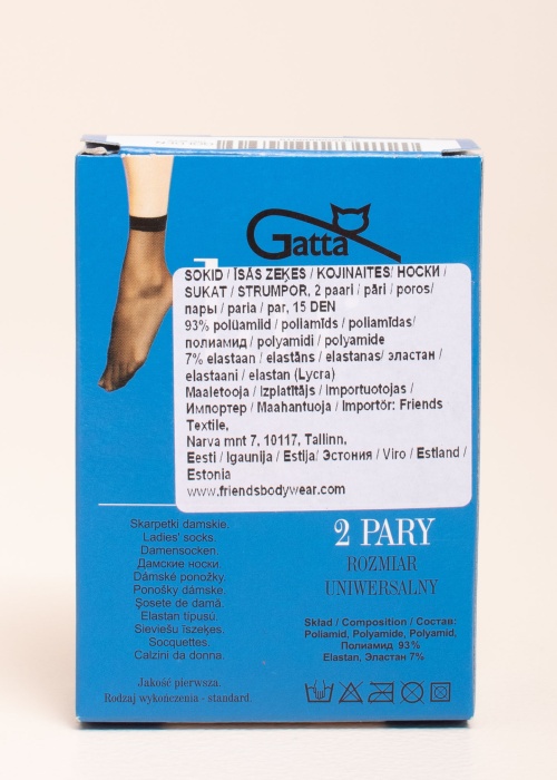Gatta kojinės 2paari 15den