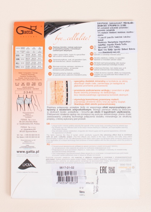 Gatta pėdkelnės 20 den