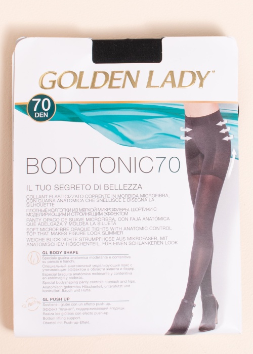 Golden Lady pėdkelnės Bodytonic 70 den