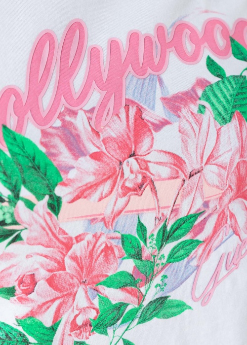 Guess marškinėliai Holly Flowers