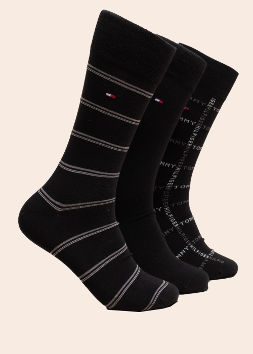 Tommy Hilfiger kojines 3 poros dovanų dėžutėje