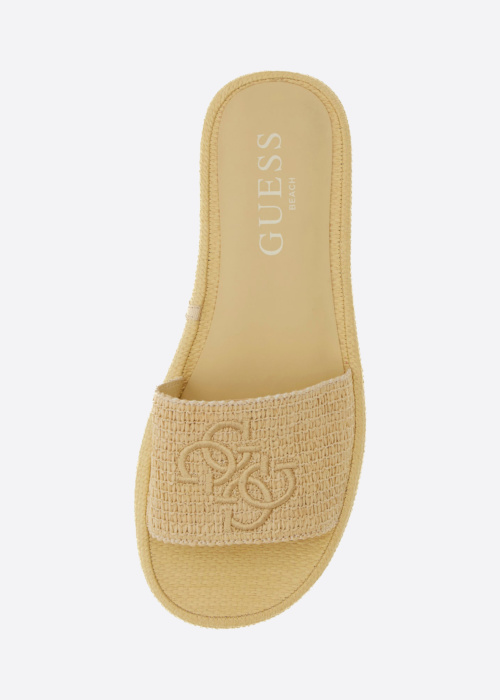 Guess paplūdimio šlepetės Raffia