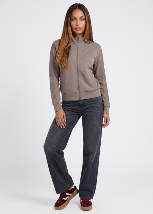Guess džemperis Lyra High Neck Full Zip