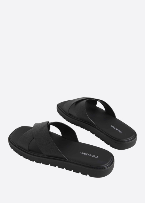 Calvin Klein sandalai Sq Molded Xcross Lth