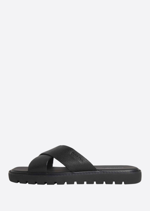 Calvin Klein sandalai Sq Molded Xcross Lth