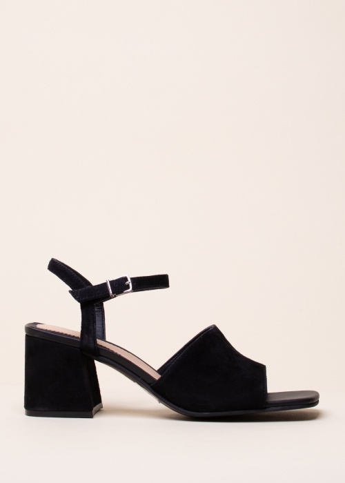 „Clarks“ zomšinės basutės ant kulno „Sheer65 Block“