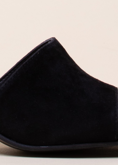 „Clarks“ zomšinės basutės ant kulno „Sheer65 Block“