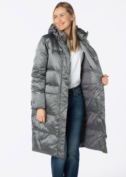 Ivo Nikkolo pūkinis paltas Madesh