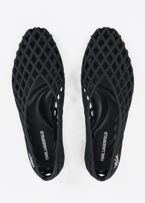 Karl Lagerfeld balerinos Jelly Ballet