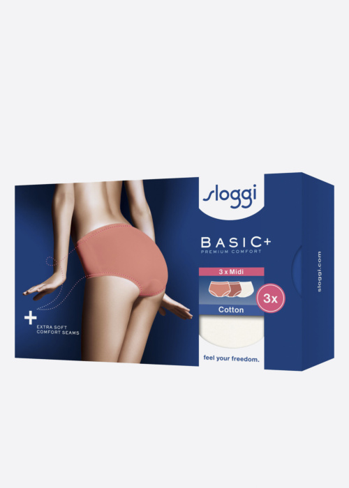 Sloggi Kelnaitės, 3 vnt. dėžutėje