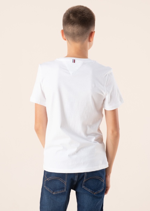 Tommy Hilfiger marškinėliai Boys Basic Cn Knit S/s