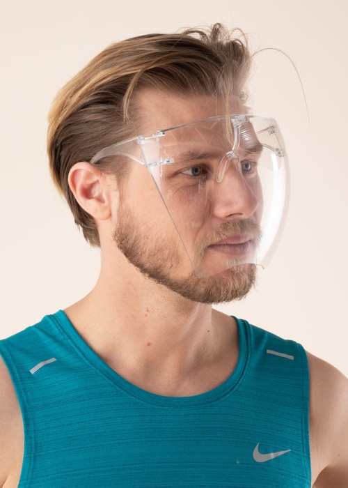 Face Shield apsauginiai skydeliai-akiniai