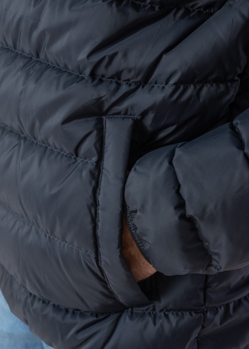 Tommy Jeans pavasario-rudens pūkinė striukė Hooded