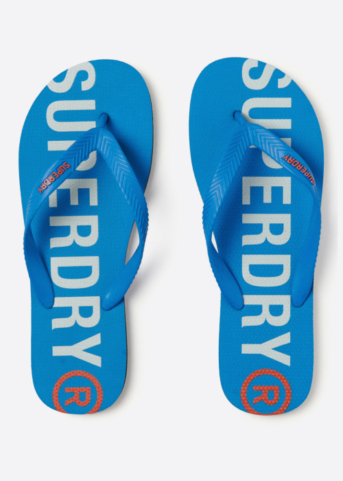 SuperDry šlepetės per pirštą Core
