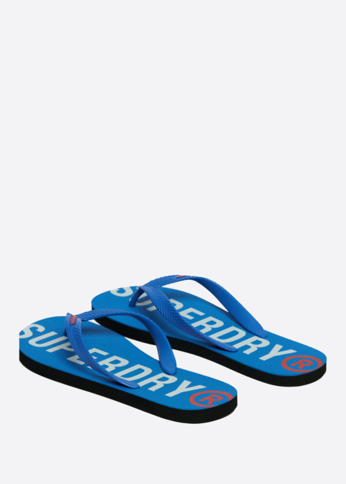 SuperDry šlepetės per pirštą Core