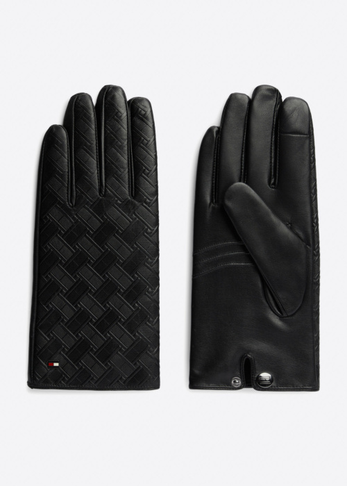 Tommy Hilfiger žieminės pirštinės Flag Embossed