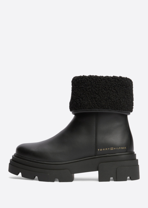 Tommy Hilfiger aulinukai Shearling Fold Chunky Ankle