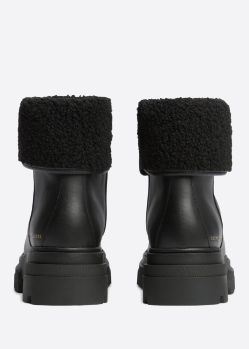 Tommy Hilfiger aulinukai Shearling Fold Chunky Ankle
