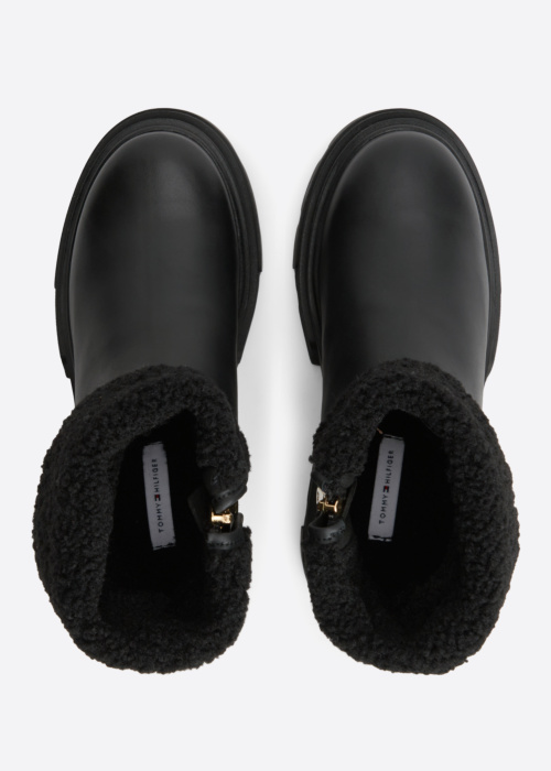 Tommy Hilfiger aulinukai Shearling Fold Chunky Ankle