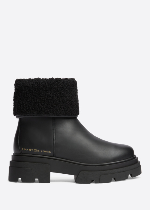 Tommy Hilfiger aulinukai Shearling Fold Chunky Ankle