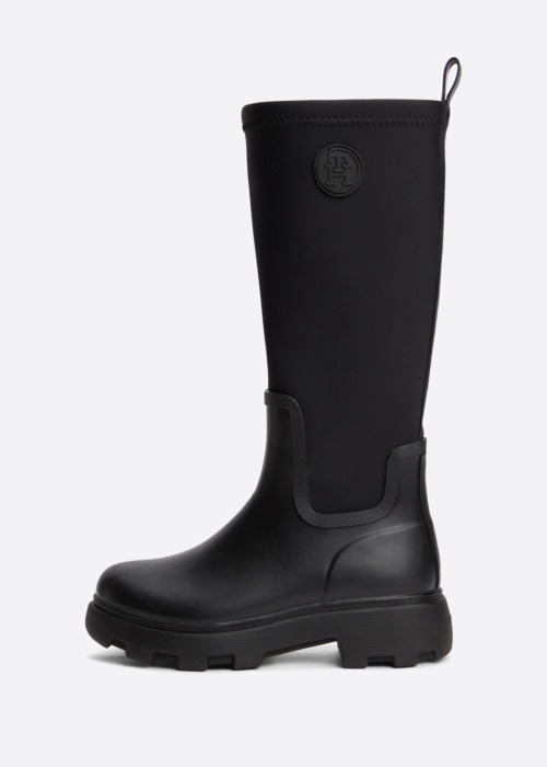 Tommy Hilfiger guminiai batai Stamp Warm Knee