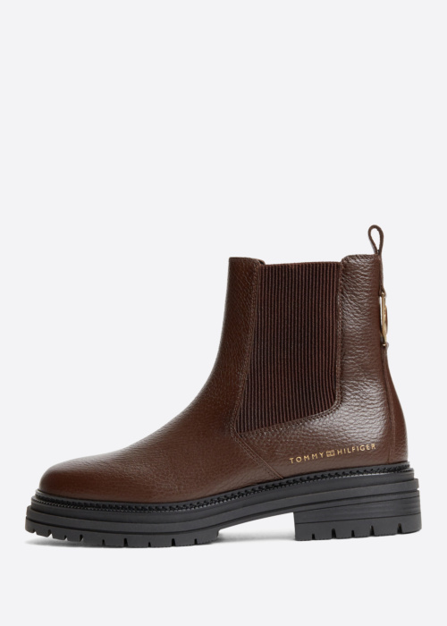 Tommy Hilfiger pavasario-rudens aulinukai Emboss Grain Chelsea