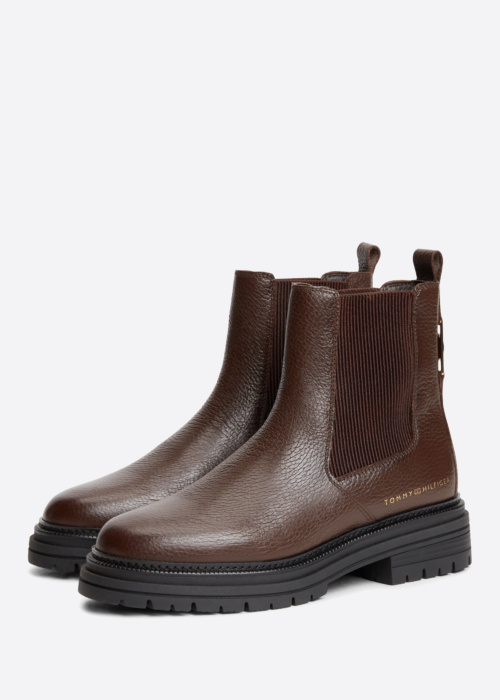 Tommy Hilfiger pavasario-rudens aulinukai Emboss Grain Chelsea