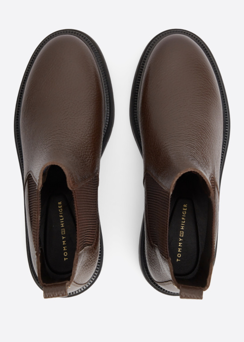 Tommy Hilfiger pavasario-rudens aulinukai Emboss Grain Chelsea