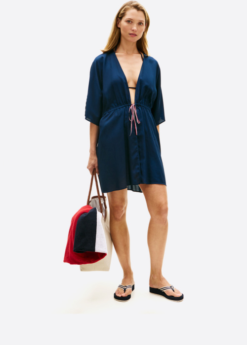 Tommy Hilfiger šlepetės per pirštą