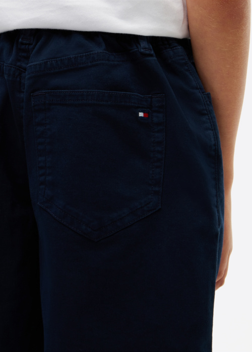 Tommy Hilfiger ilgos kelnės Herringbone Barrel Fit Įkeitimas
