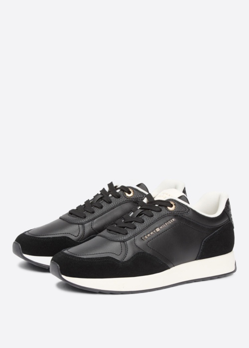 Tommy Hilfiger laisvalaikio bateliai Monogram Mix Material Runner