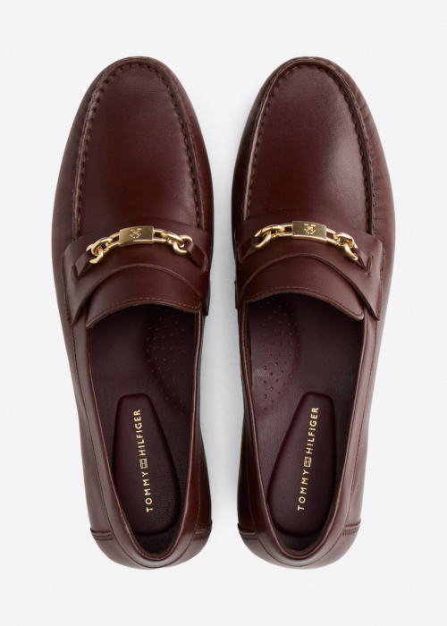 Tommy Hilfiger mokasinai Chain Leather Loafer